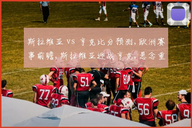 斯拉维亚 vs 亨克比分预测,欧洲赛事前瞻,斯拉维亚迎战亨克,悬念重重